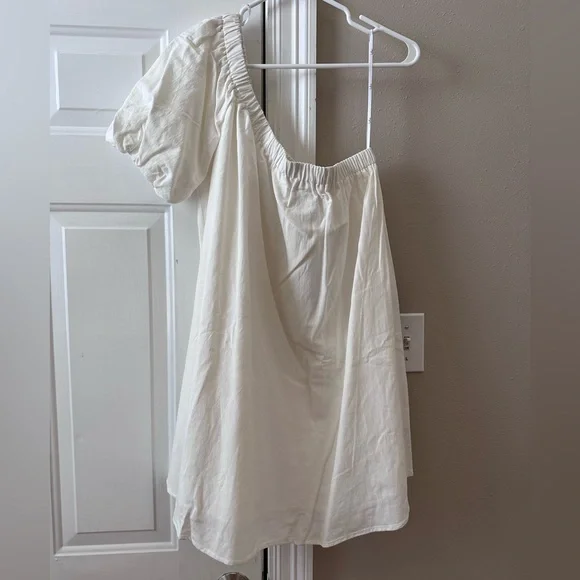 Lulus linen one shoulder dress Size XL - Picture 7 of 8